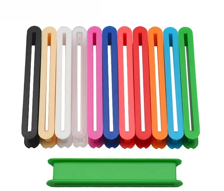 

6Pcs Blade Style Pickup Bobbin for Mini Humbucker 67x8MM Slug Bobbin Dual Coil Pickup Bobbin Multi Colour