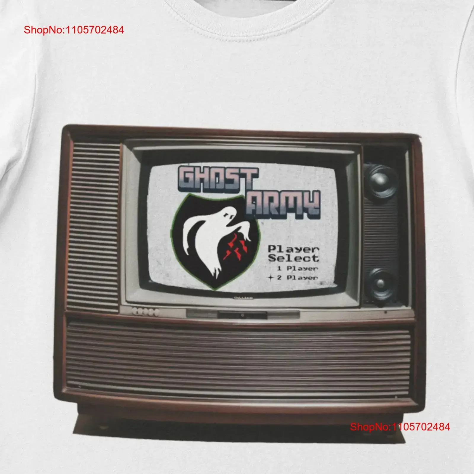 Ghost Army Video Game Screen T Shirt 5GW General Flynn Psyop 23rd Headquarters Special Troops Patriot Games in the Machine