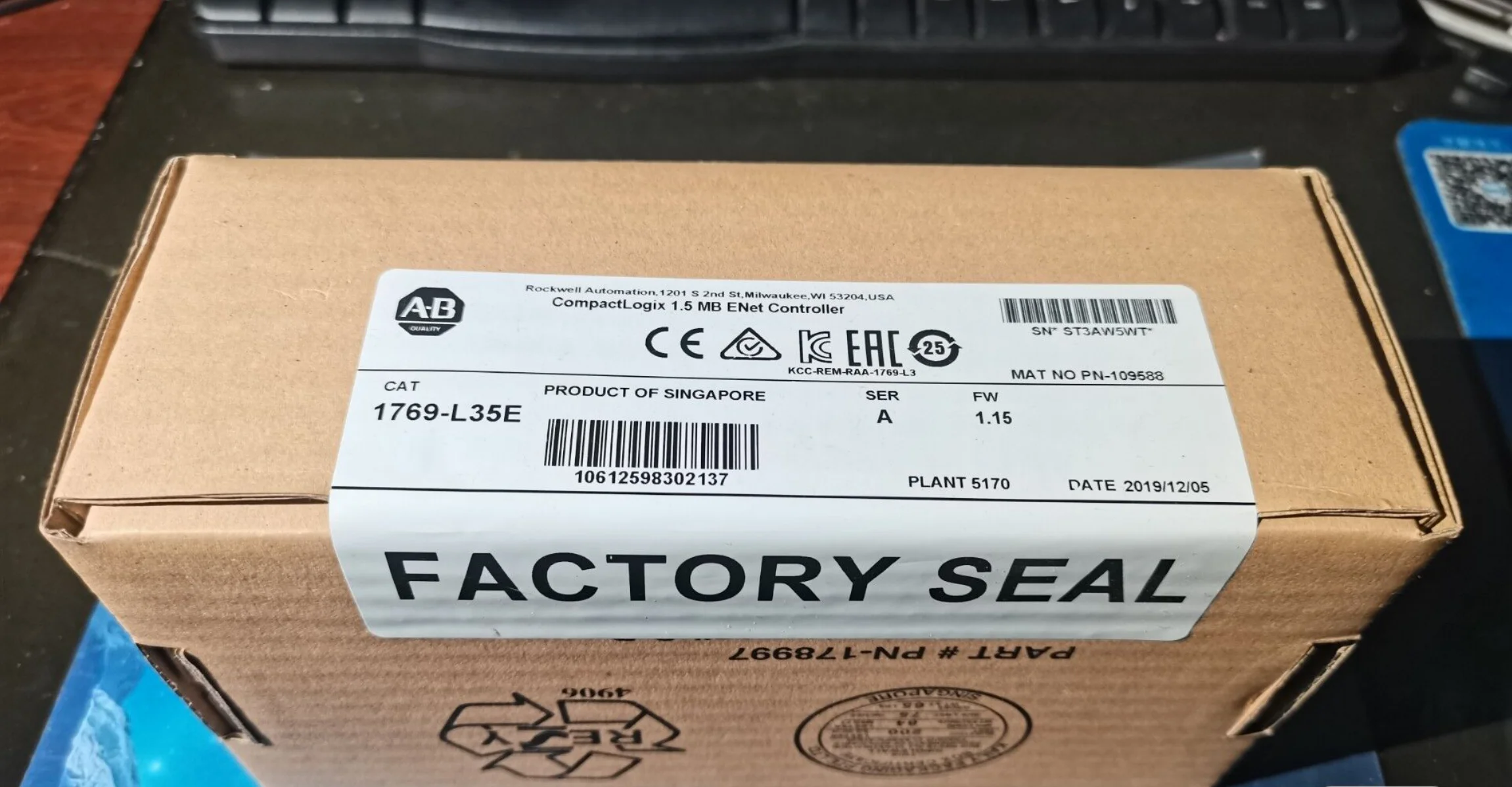 1Pc Nieuwe Ab 1769-L35E 1769L35E Een In Doos Merk