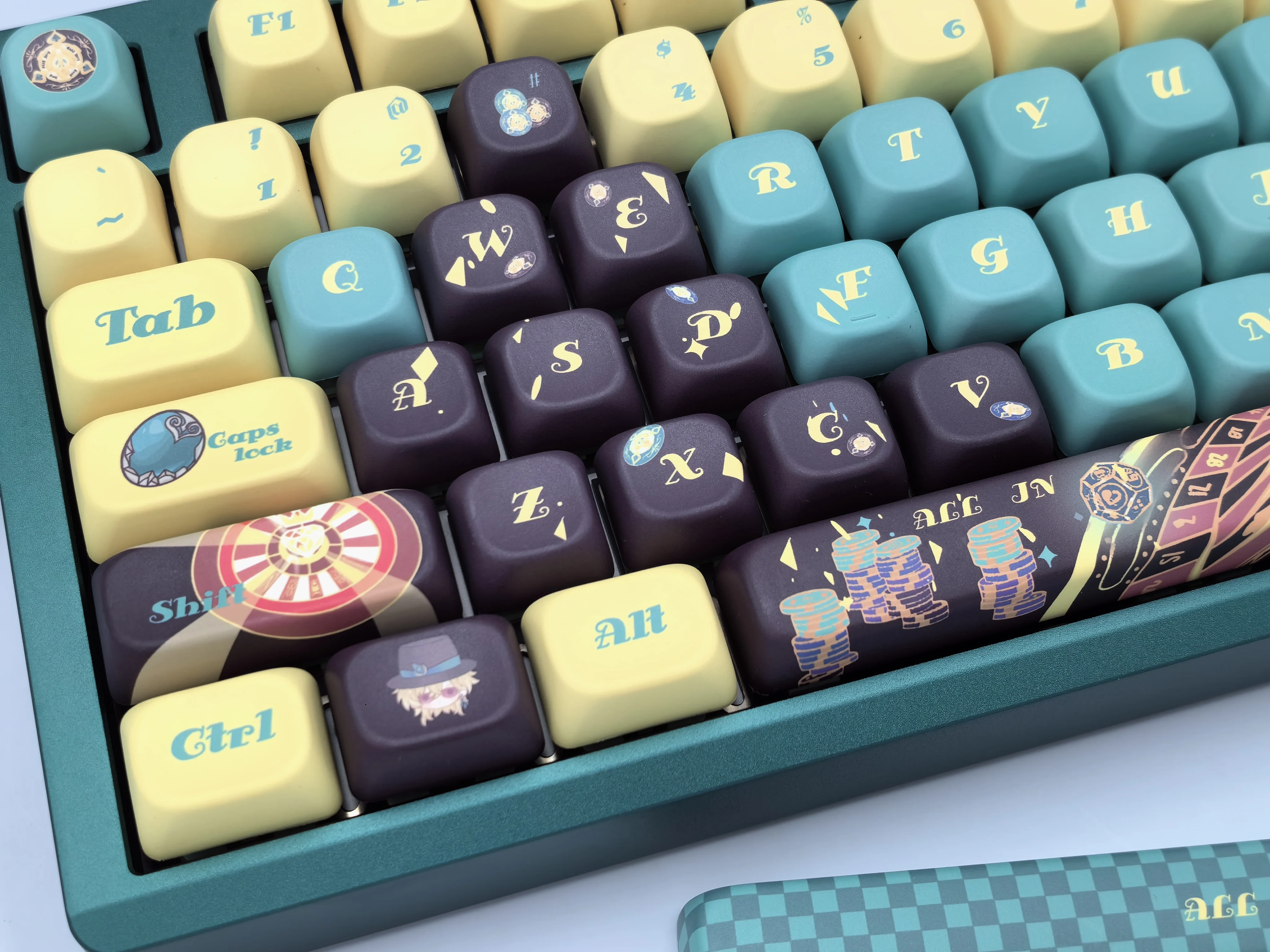 Honkai: Star Rail Aventurine Complete Set of FOA Height Keycaps - Image 3