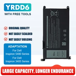 YRDD6 3680MAH Laptop Battery For Dell Latitude 3400 P120G P111G P90F Inspiron 5490 5491 5493 5498 Series 11.4V 42WH Battery