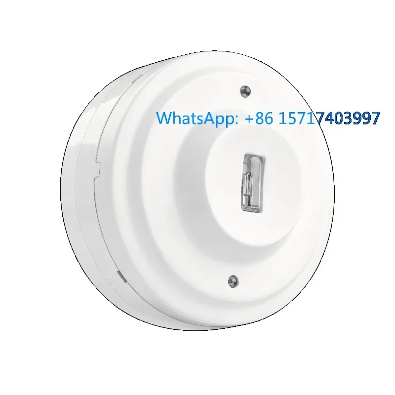 

360° Conventional U-V Flame Detector ABS Material Fire Protection for Fire A-larm System