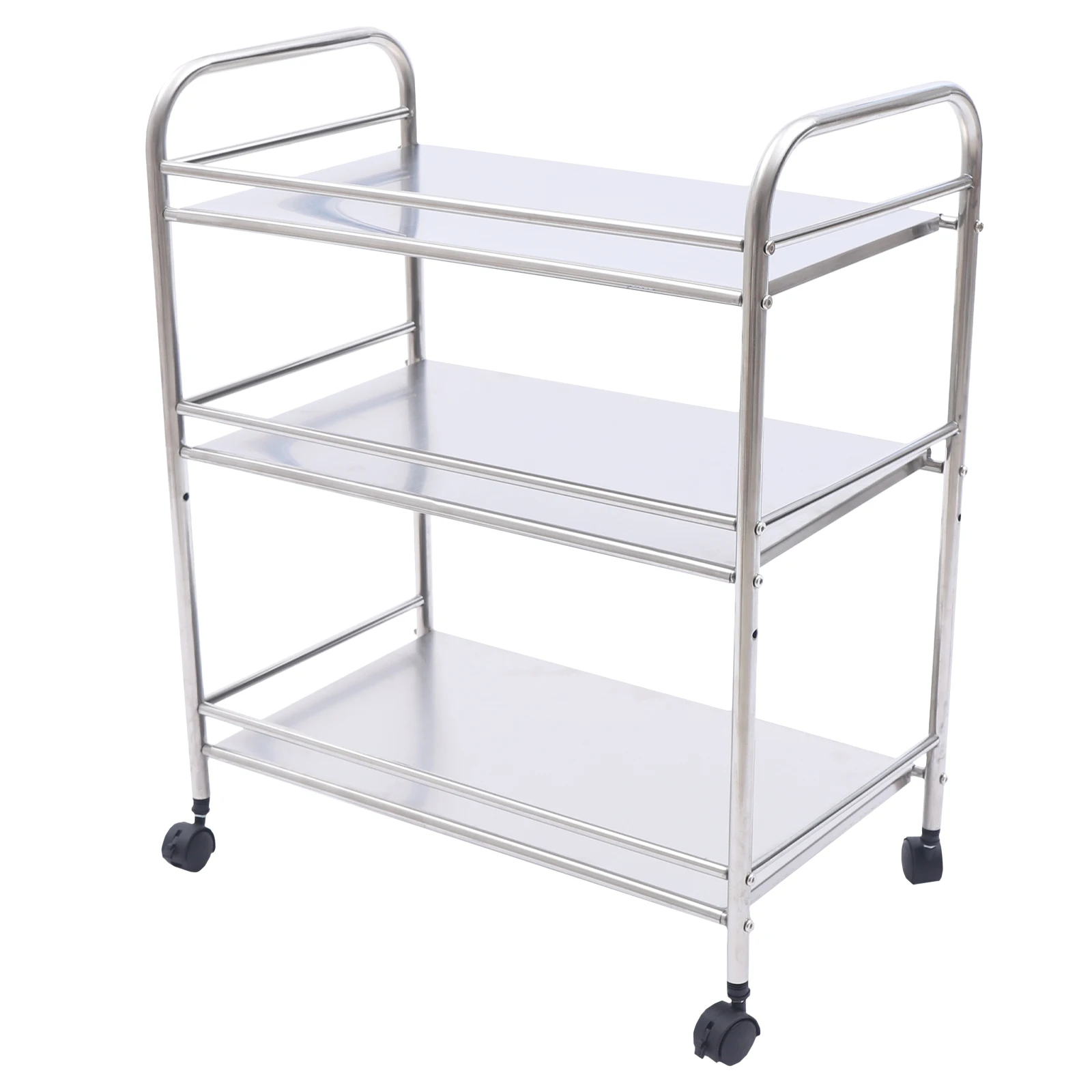 3-stufiger Rolling Utility Cart Storage Organizer Küchen wagen Rack Regal Service