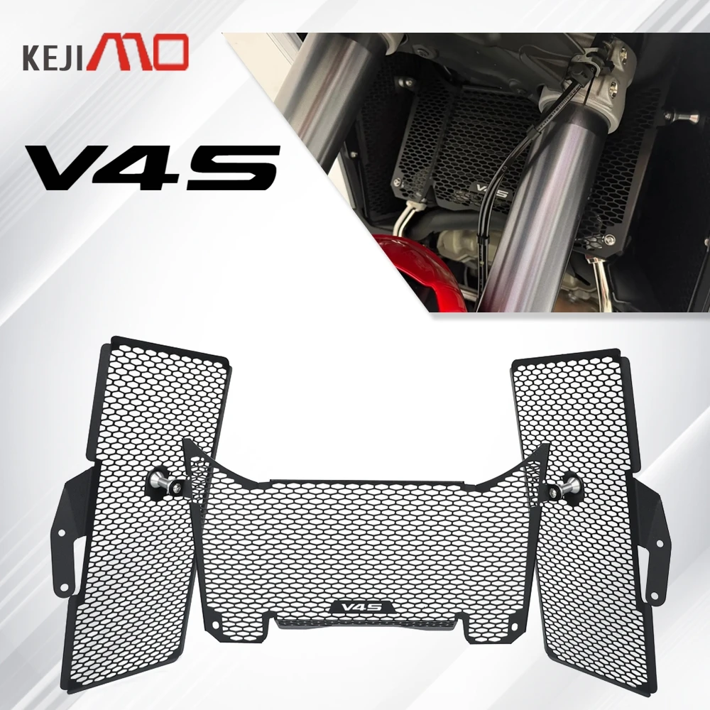 2026 2027 Motorcycle Radiator Guard Protector Grille Cover For Ducati Multistrada V4 V4S V4RS V4 Pikes Peak V4 Rally 2021-2025
