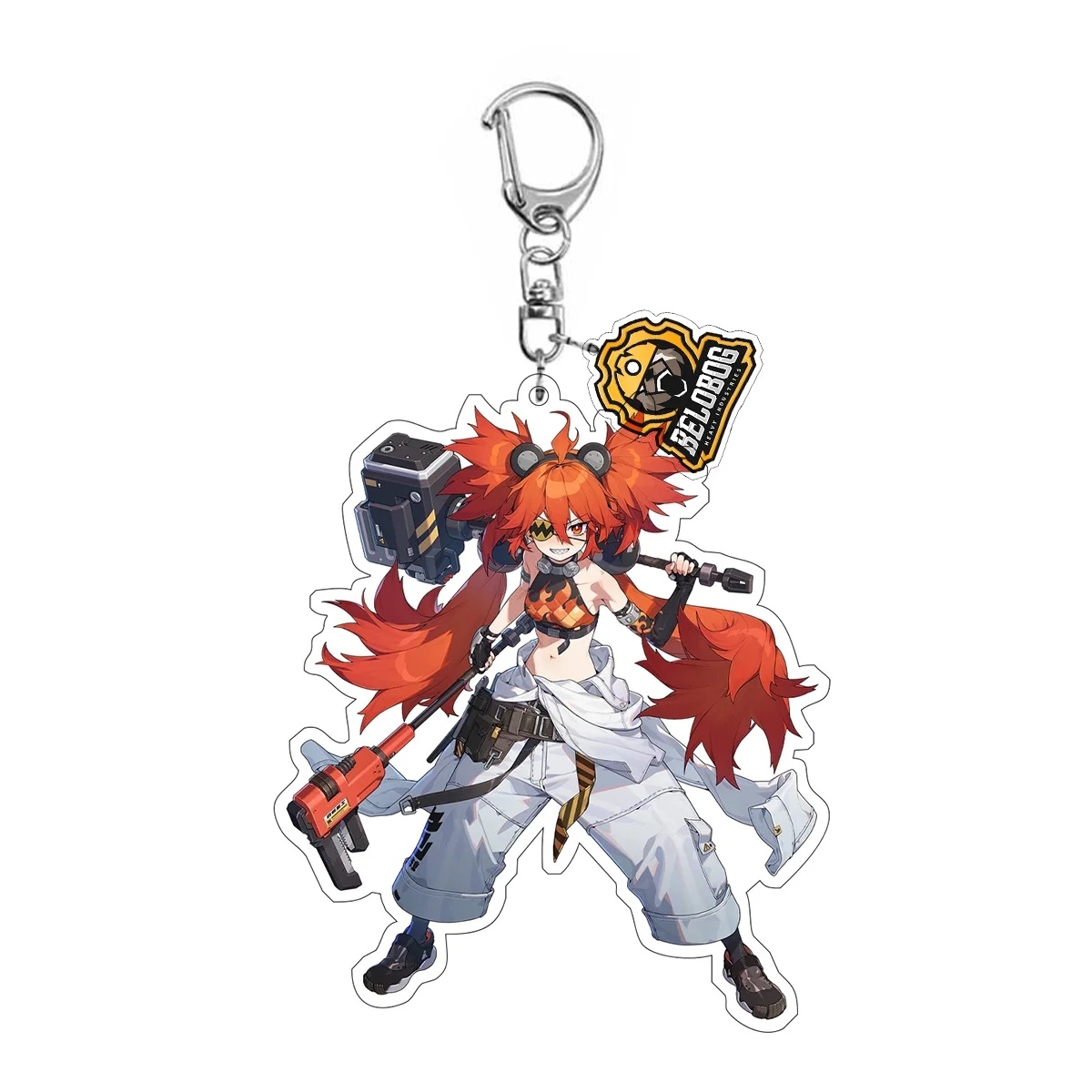 Fans Gifts New Hot Game Zenless Zone Zero Anime HD Figure Nicole Demara Billy Acrylic KeyChain Penda Collection Series About 6cm