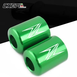 For KAWASAKI Z1000 Z900 Z800 Z750R Z750S Z650 Z300 Z400 CNC Handlebar Grips Bar Ends Cap Cover Slider Motorcycle Accessories