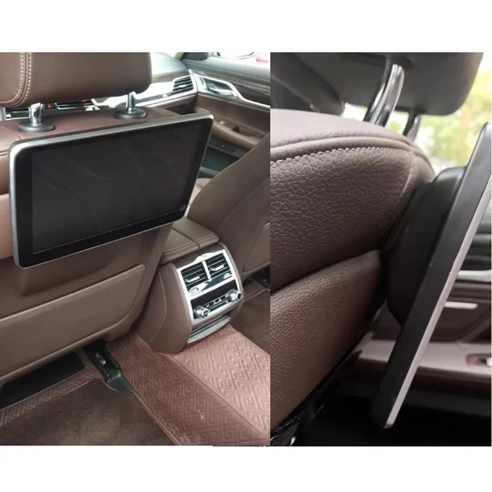 Lecteur vidéo de voiture pour sièges arrière, moniteur de repos de sauna LCD, unités de divertissement, série 5, 7, X5, X6, ight2022-2012, Android 10, 2020