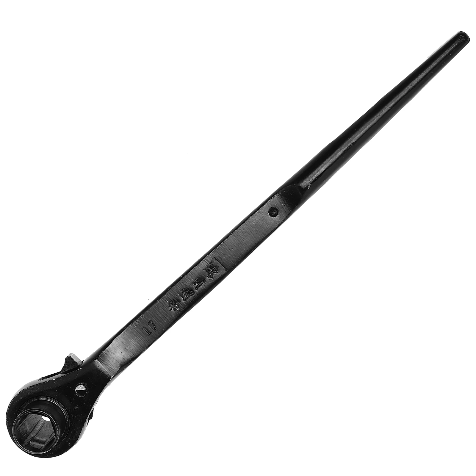 

Pointed Tail Wrench Smooth Polished Durable Steel Car Repair Multipurpose Ratchet Wrench Tool Tight Spots Emergency