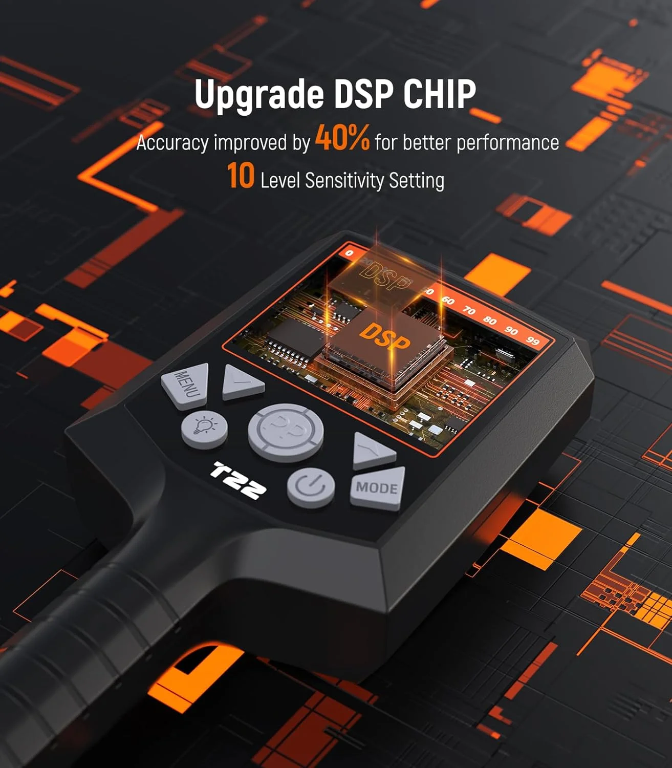 Metal Detectors Treasure Hunting Gold Underground T22 Detector That Detects 5 Meters Gold Detector Hand Machine Dtecteurs Dor