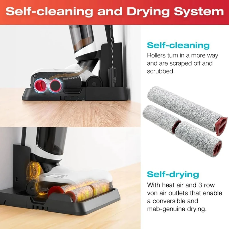 Ролик с щеткой и фильтр для пылесоса Roborock Dyad Pro, влажное и сухое искусство