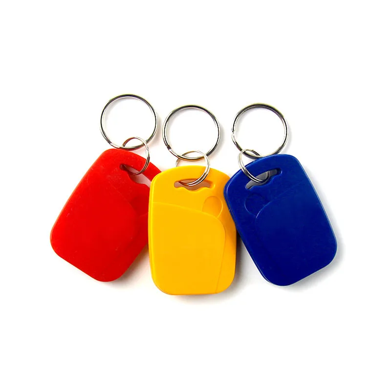 10Pcs/Lot IC+ID Dual Chip Frequency RFID 125KHZ T5577 EM4305+13.56Mhz UID Rewritable Key Keyfob