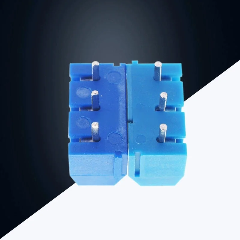 KF-301 Cross Blue KF301-2P 3P 5.0MM PCB Terminal Block 12A 300V Connectable
