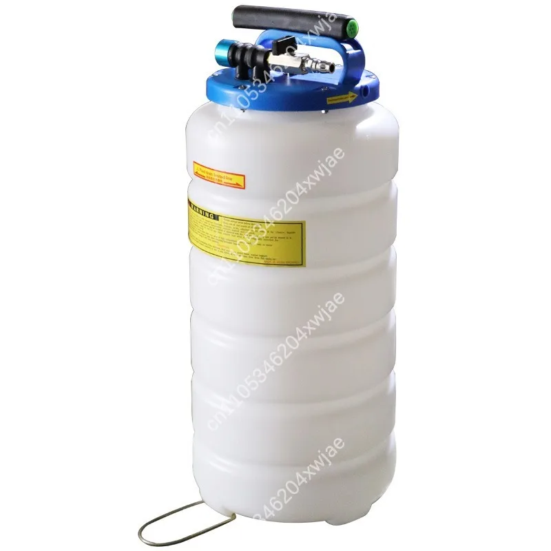 15L Manual Pneumatic Dual-Purpose Oil Changer Fluid Extractor Brake Bleeder Kit for Auto Repair