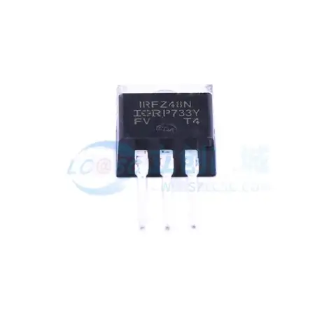 10 Pz/lotto Originale IRFZ48N MOSFET di Potenza N-Channel 55V 64A 130W TO-220AB Transistor IRFZ48NPBF Per motori DC, inverter