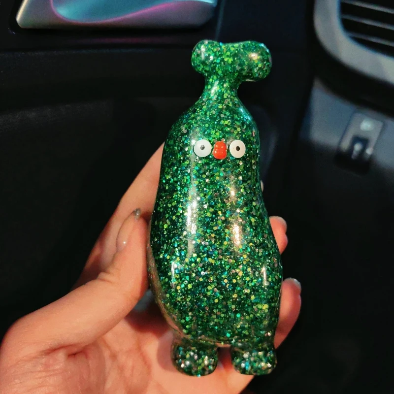 

Подлинная рождественская елочная фигурка Popmart Flabjacks, Рождественский подарок, милая кукла, украшение для дома, милая игрушка, модель, гаражный комплект