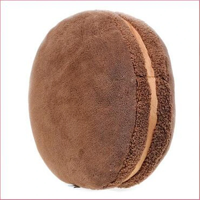Macaron Shape Plush Cushion Round Cake Pillow Sofa Decoration Home Decor Wedding Cushion Christmas birthday Gift