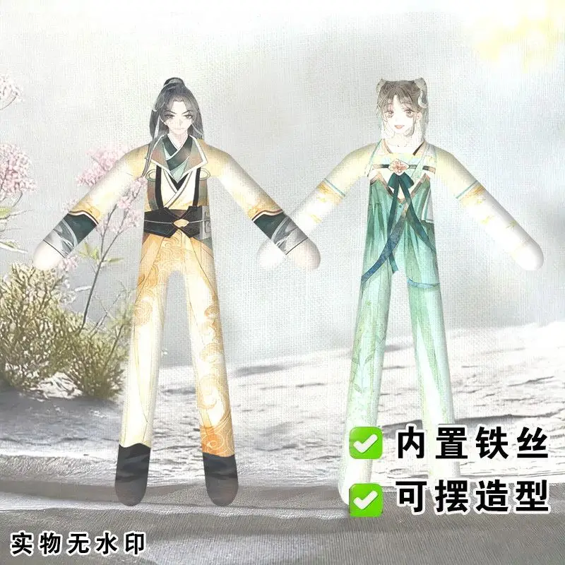 

Игрушка-кукла Black Lotus Garden Strategy Manual Ling Miao Miao Mu Zhi Qi Rat Dry Abstract Wire Doll 28 см с каркасом для игры