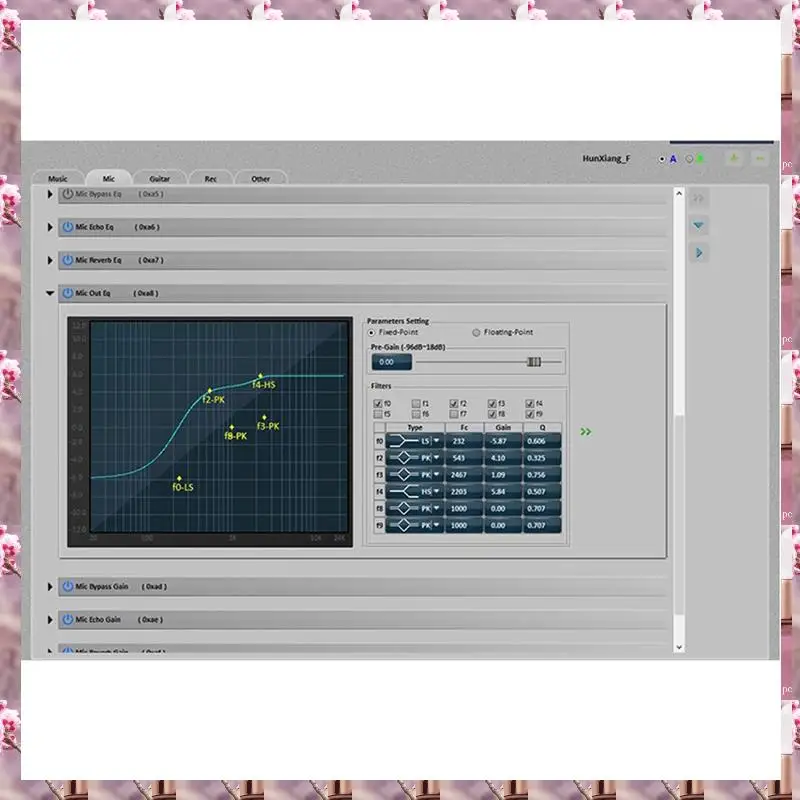 2025 für DSP Digital Reverb Circuit Modul Voice Changer Eq Heulende Steuerung Frequenz Shifter Effekt Mixer Sound Effekte, für DSP