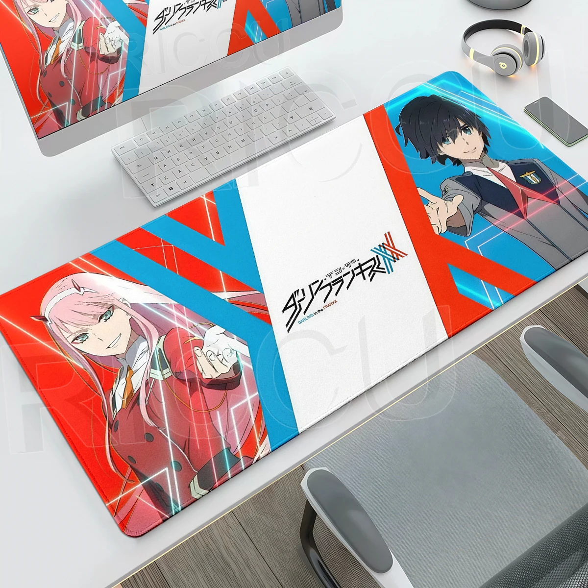 Anime Pink Mousepad Zero Two D - Gaming Accessories Pink 评论和价格