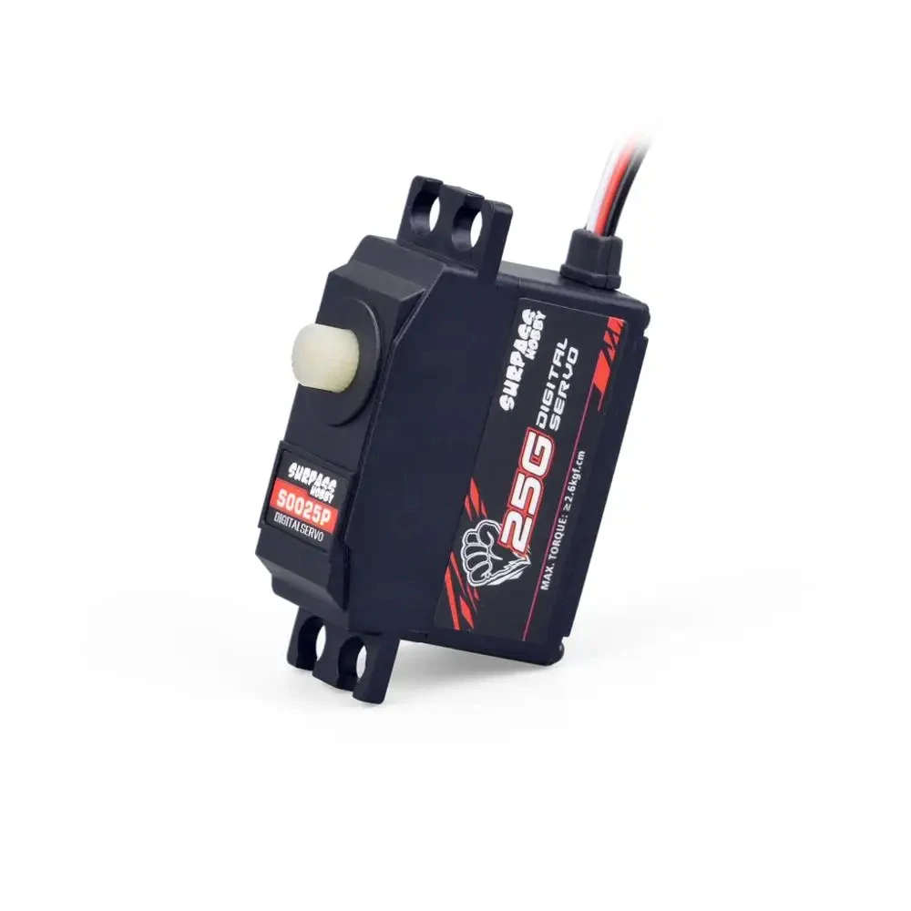 SURPASS HOBBY S0025P 25g Servo de engrenagem de plástico 2.3KG Servo digital para 1/12 RC Car Aeronave Barco RC Robô Modelo RC