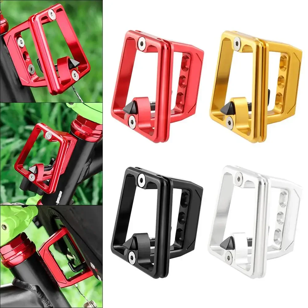 

Bicycle Front Carrier Block For Brompton 3-hole Bicycle Frame Adapter Front Luggage Rack Bracket Mount Cycling Replace Accessory