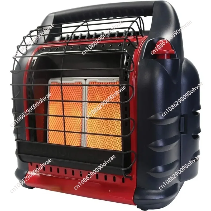 

Buddy Portable Heater (No Fan),Red, Tip-over Protection|Low-Oxygen Safety Shutoff|Portable