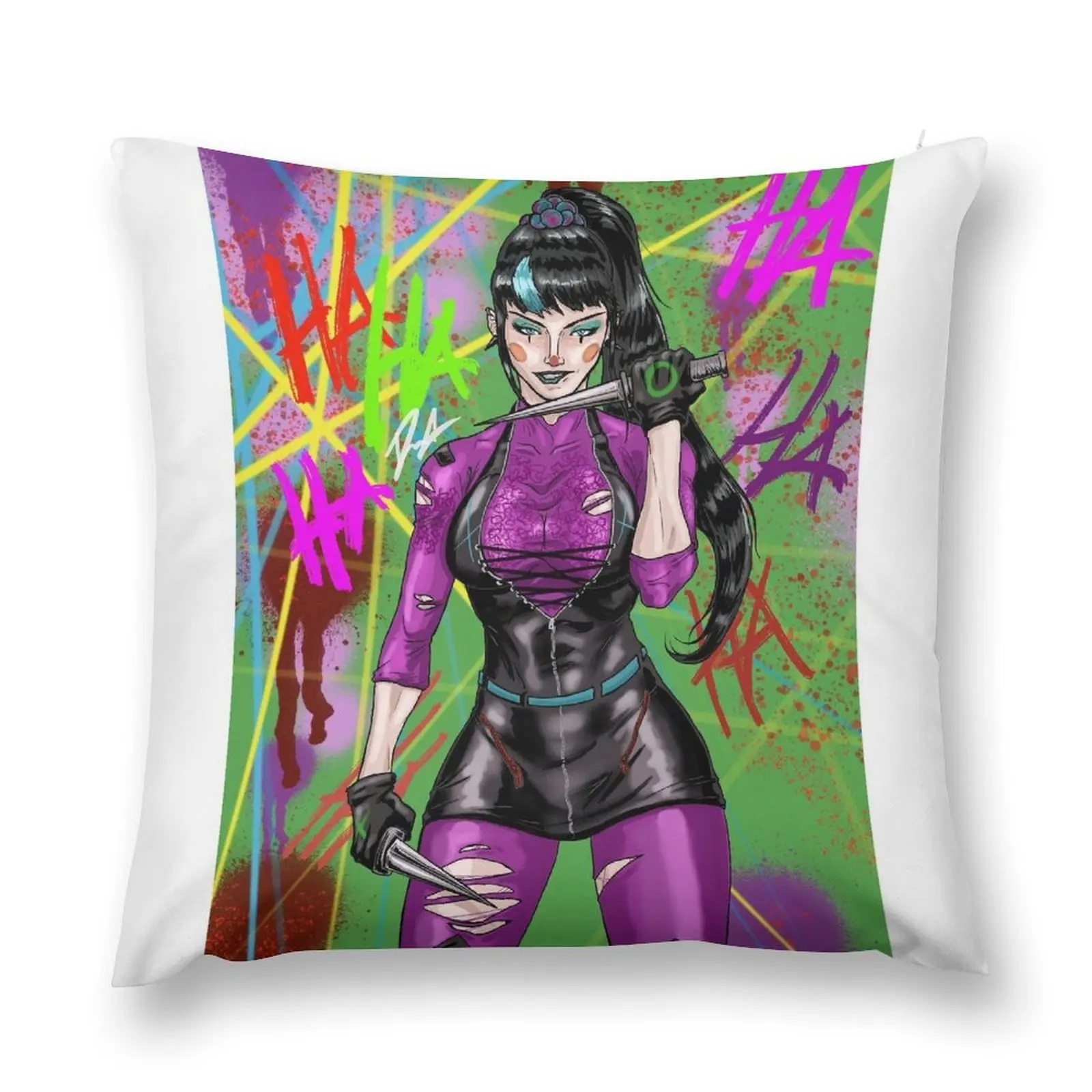 

Punchline Throw Pillow Decorative Cushion Cover Throw Pillow Covers Throw Pillow