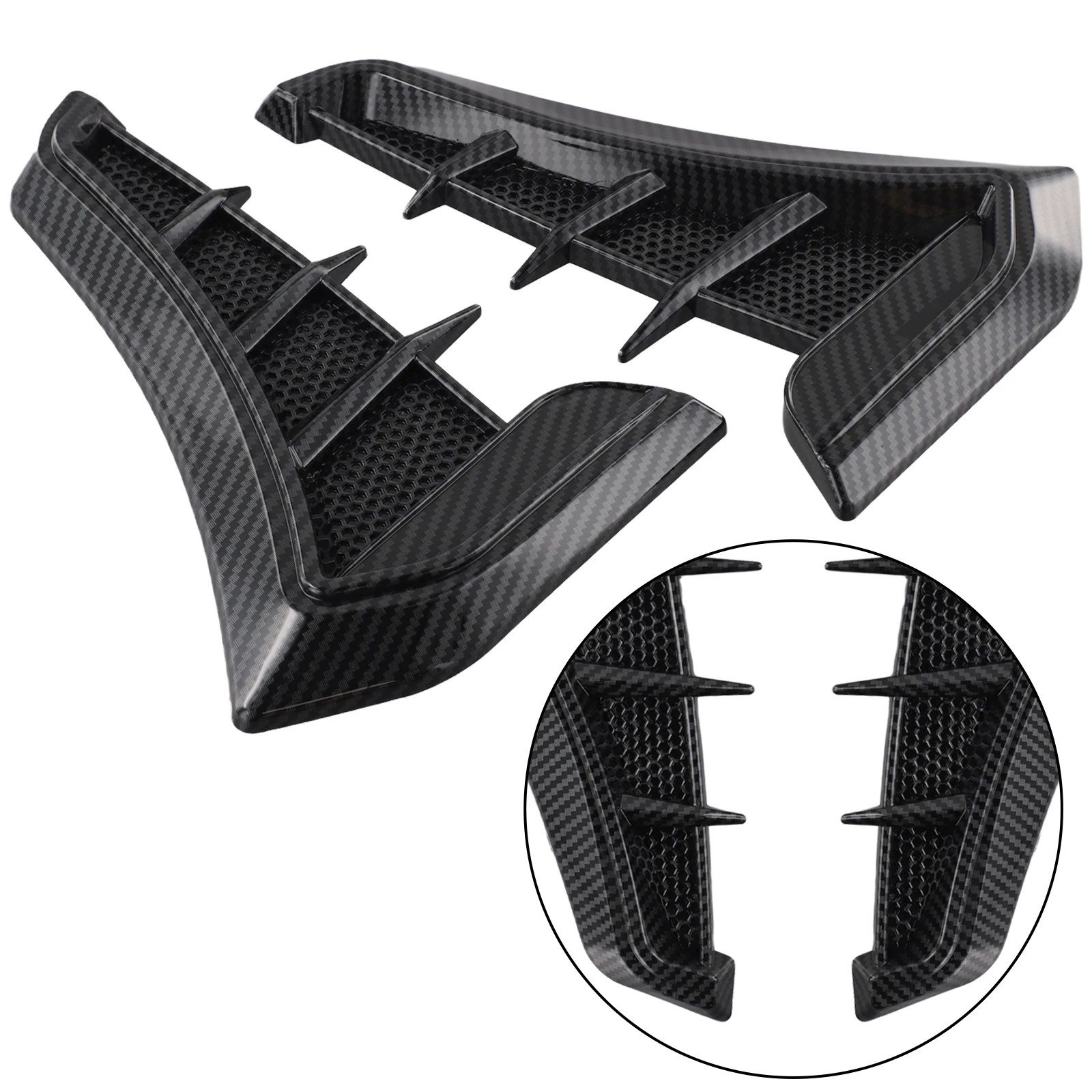 For Car Decoration Air Flow Intake Grille High Universality Fitment Perfect Match For Car Stable Characteristics