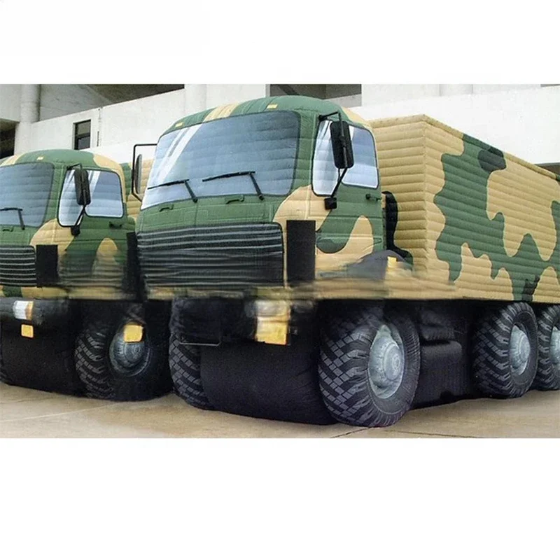 inflatable jeep Cool ideas camouflage car,Off-road military vehicle model for event advertising