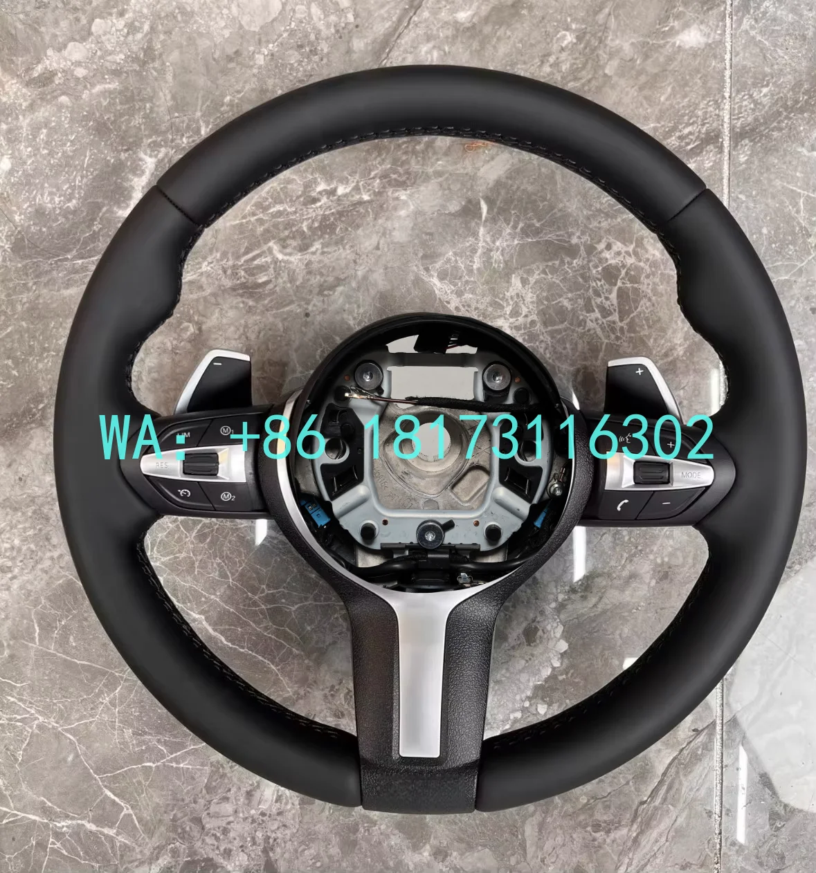 

China Plant 2026 High Quality Sports Leather Steering Wheel M3 M5 F10 F30 F32 F20 F22 F87 F12 F06 F35 F80 F36 E90 E70 Ca