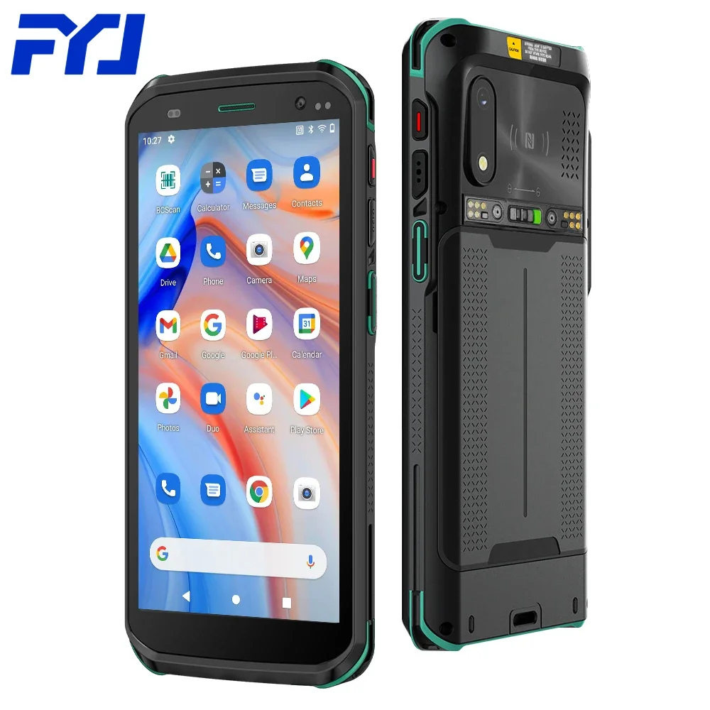 

FYJ F9825 8-Core 4+64G IP68 Luggage Pda Biometric Mobile Pda Rfid Reader Mini Pda 5.5 Inch Rugged Android Scanner Newland