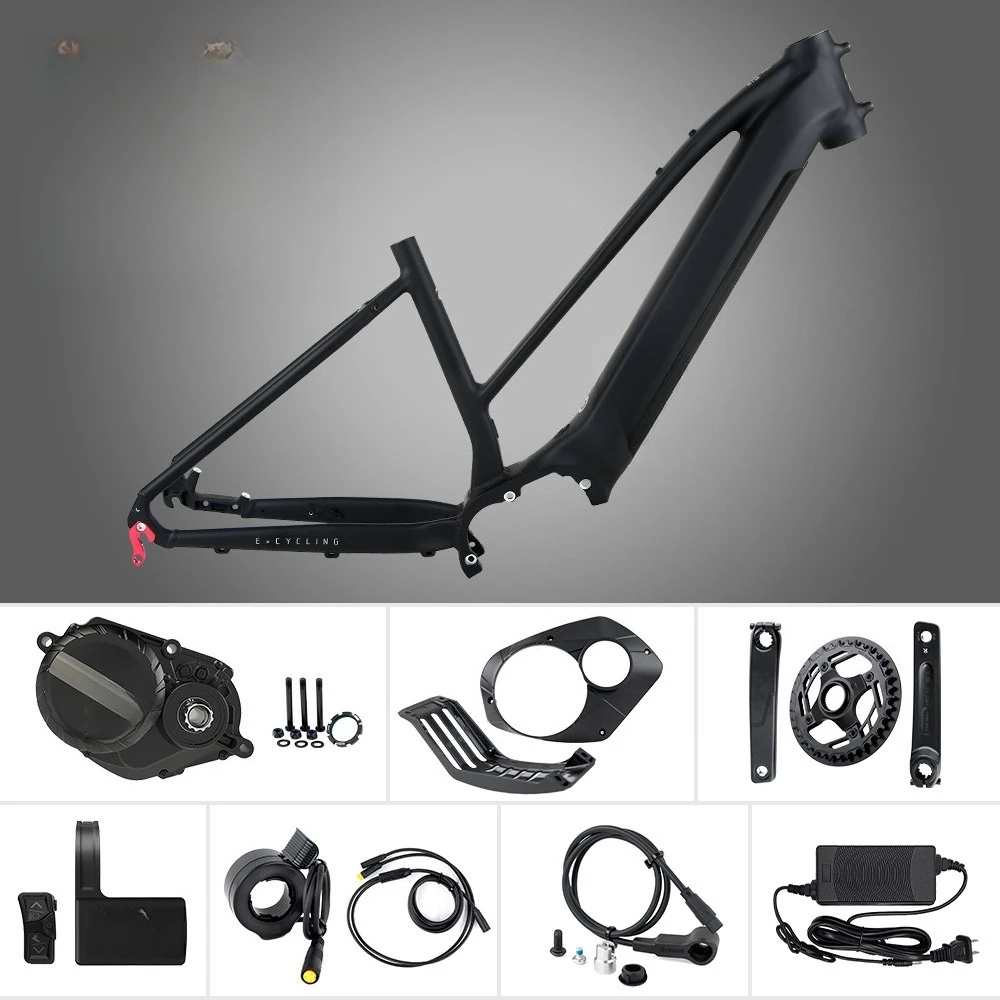 

Aluminum alloy electric bicycle frame EC1 octagonal central motor M560 electric mountain bike accessories