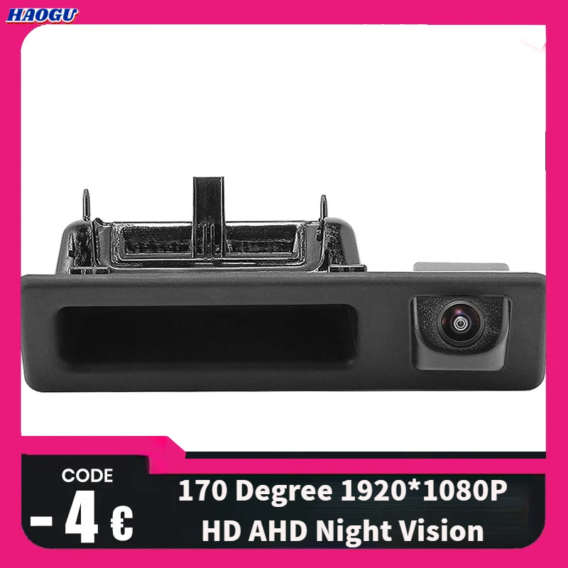 HAOGU 170 Degree 1920*1080P HD AHD Night Vision Vehicle Rear View Camera For BMW 5 series F10 F11 3 series F30 F31 F32 X3 F25