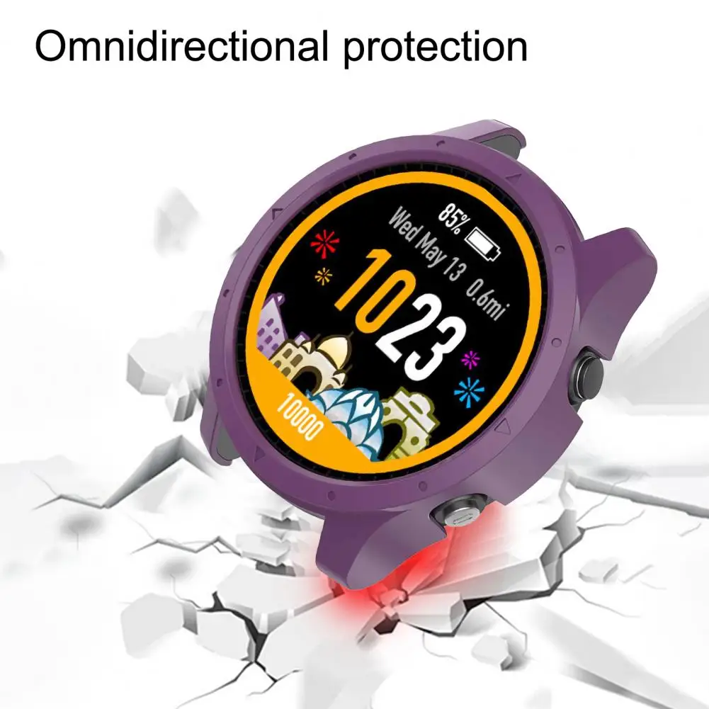 High-quality Protective Shell Lightweight Hard Protector Shockproof Smartwatch Cover Shell  Protective Frame Shockproof