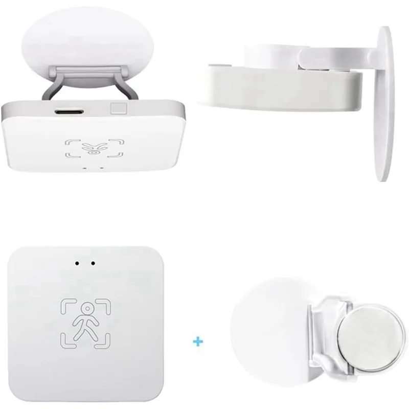 ABJN-Tuya Zigbee детектор присутствия человека с держателем умный PIR датчик человеческого тела радар микроволновый датчик движения + Zigbee Hub