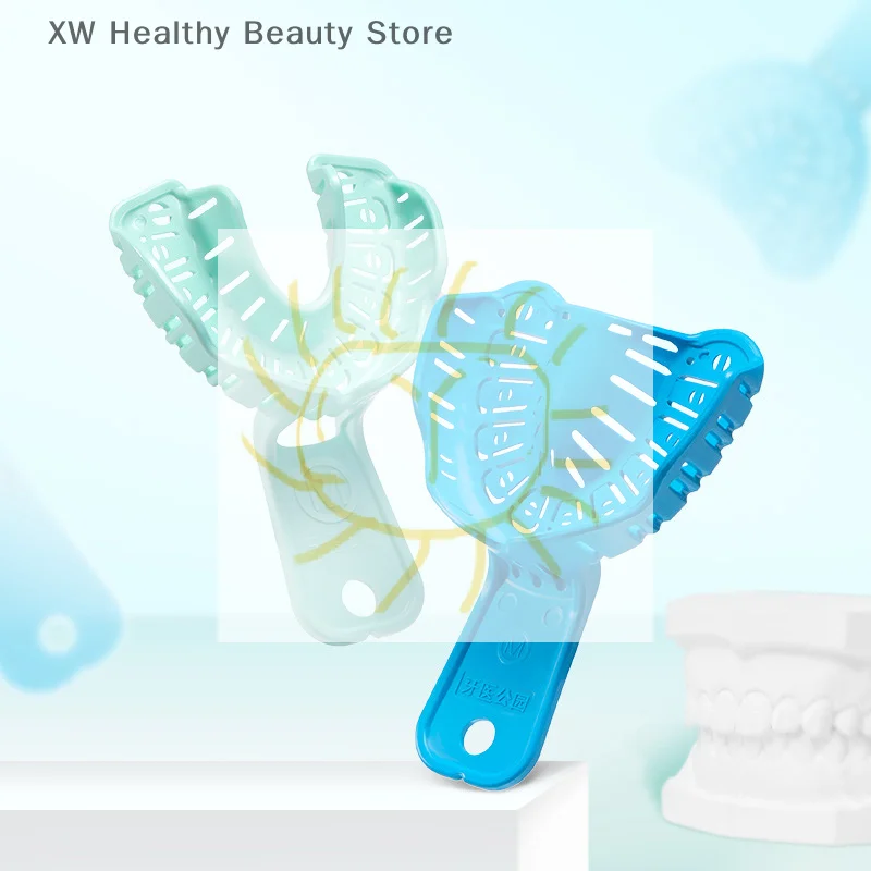 

6 шт./компл., пластиковый лоток для оттисков зубных имплантатов, съемный S/M/L, высокотемпературный пластиковый держатель для зубов, лотки для стоматолога