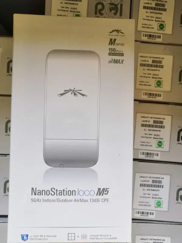 

Original for Nanostation LOCO M2 M5 2.4G 5.8G Coverage Bridge Monitoring CPU
