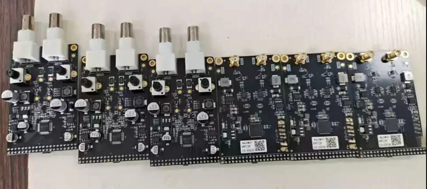 Dual-channel high-speed AD analog signal to digital signal module FPGA development board supporting module