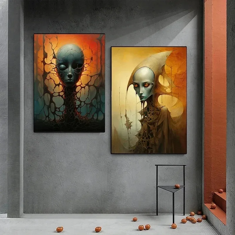 Surrealism Salvador Dali Poster Canvas Painting Wall Art Prints Room Home Decor