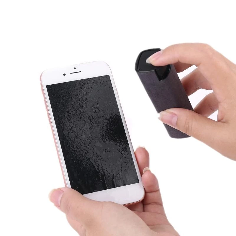 

2 в 1 портативный экран чистящий экран с сенсорным экраном, чистящий спрей -аэрозольный экран, очиститель, ткань из микрофибры,