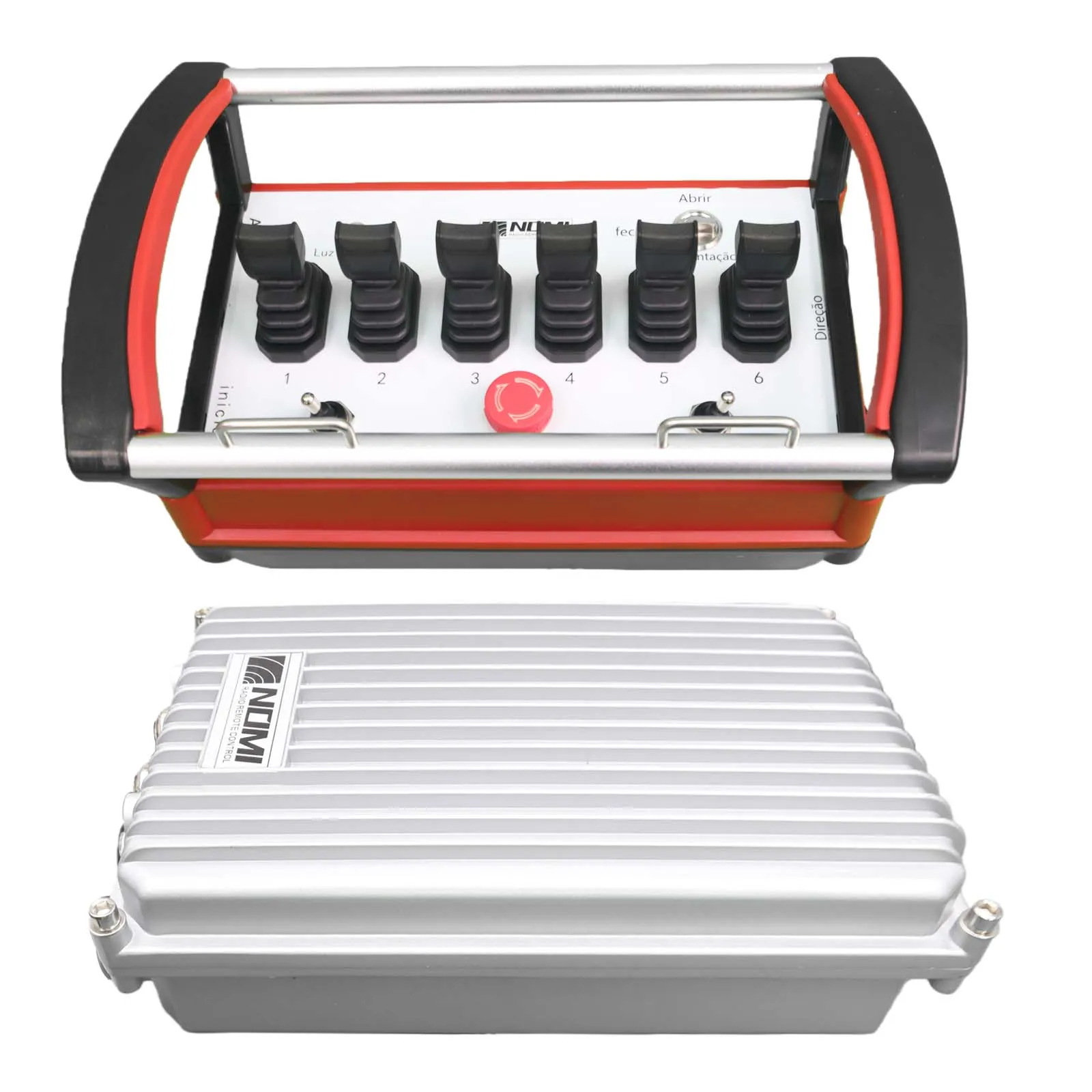 

Пропорциональный гидравлический пульт дистанционного управления для крана с 7 джойстиками, водонепроницаемый IP68, радиус действия 225 м, 12-24В, гидравлический клапан для автокрана