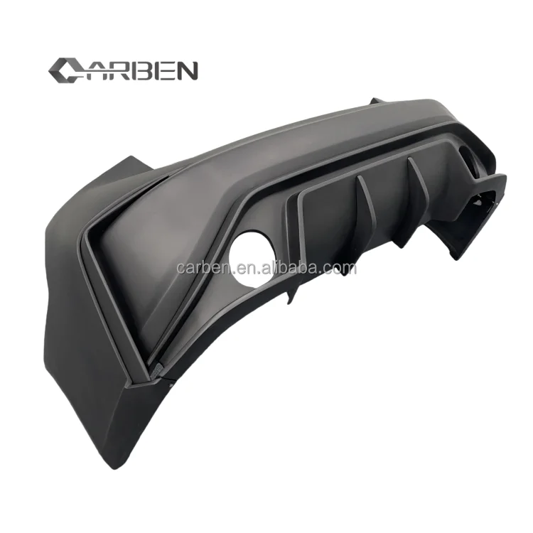 

Для обновленного бампера Infiniti Q50, издание Summit, двухсторонний одновыходный спойлер заднего бампера, комплект кузова