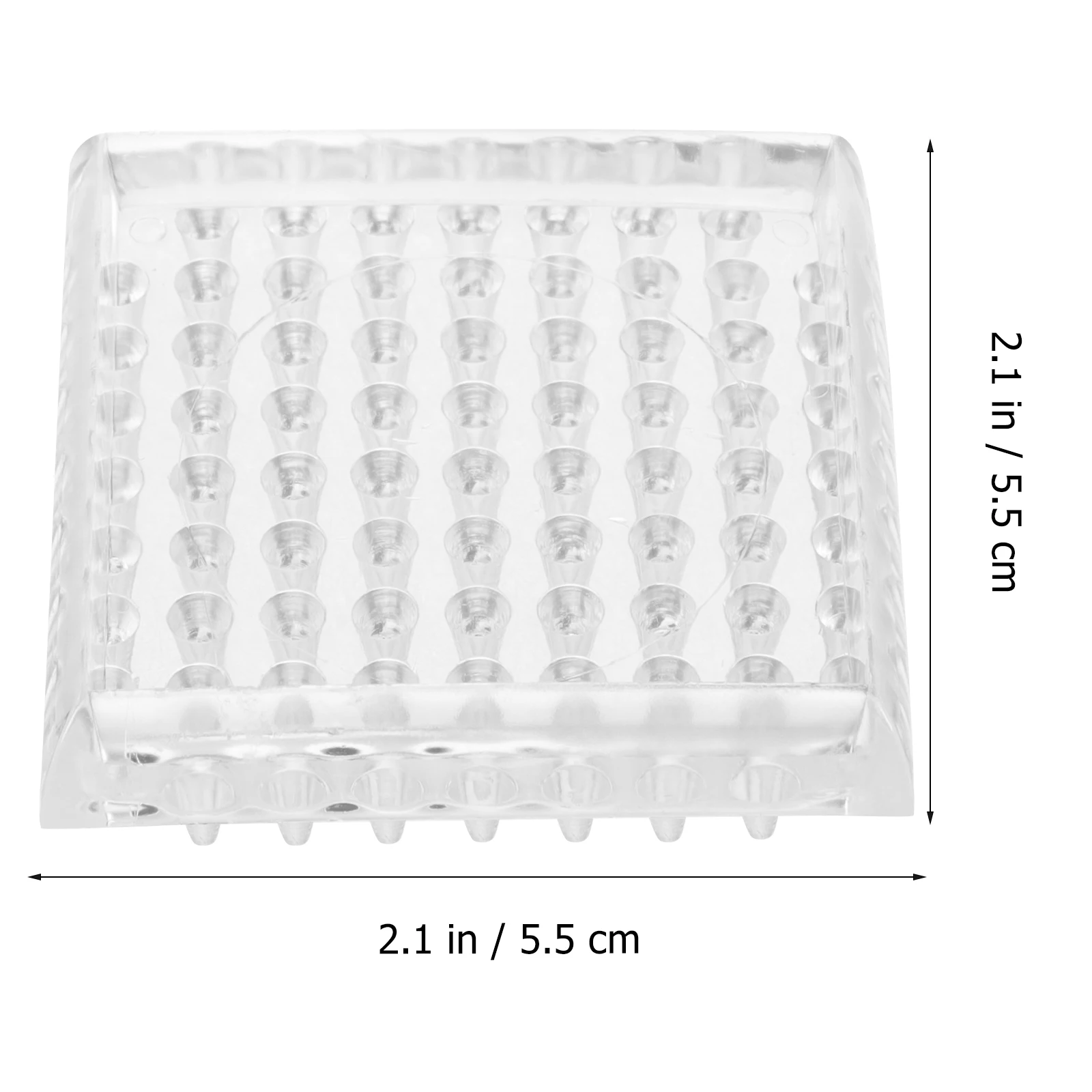 

4pcs Furniture Pads Chair Leg Protectors Non-Slip Cushion Hardwood Floor Protectors Anti-Skid Pads For Tables Sofas Stools