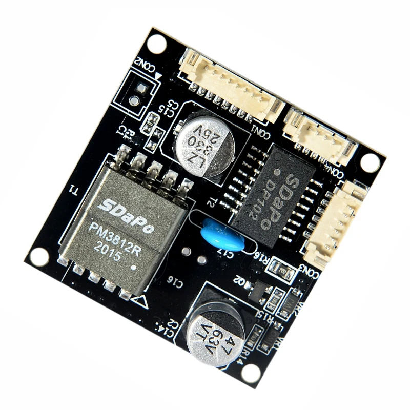 SDAPO PM3812R V2.0 POE Module Pin Embedded Isolated POE Module, 12V/1A Lightning-Protection, Industrial Grade