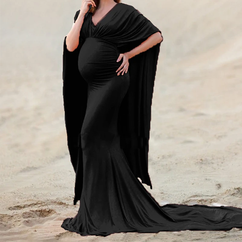 Summer Fashionable Floor-Length Dresses For Maternity Dress For Photo Session New Dresses For Women Pregnancy Shooting