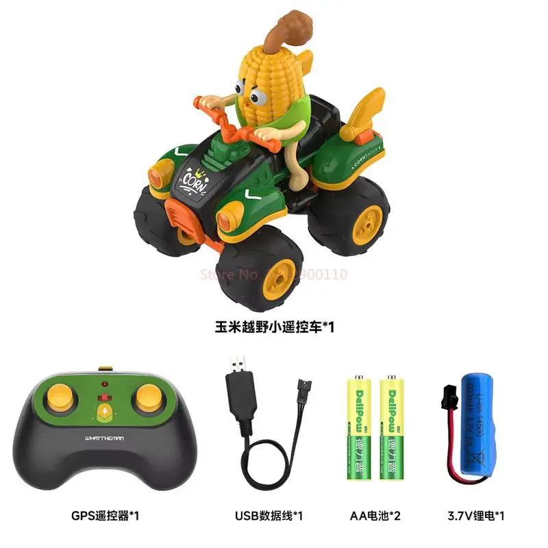 Nuovo Y06 mais telecomando auto simulazione verdura ragazzo giocattolo fuoristrada luce fredda auto da corsa Rc