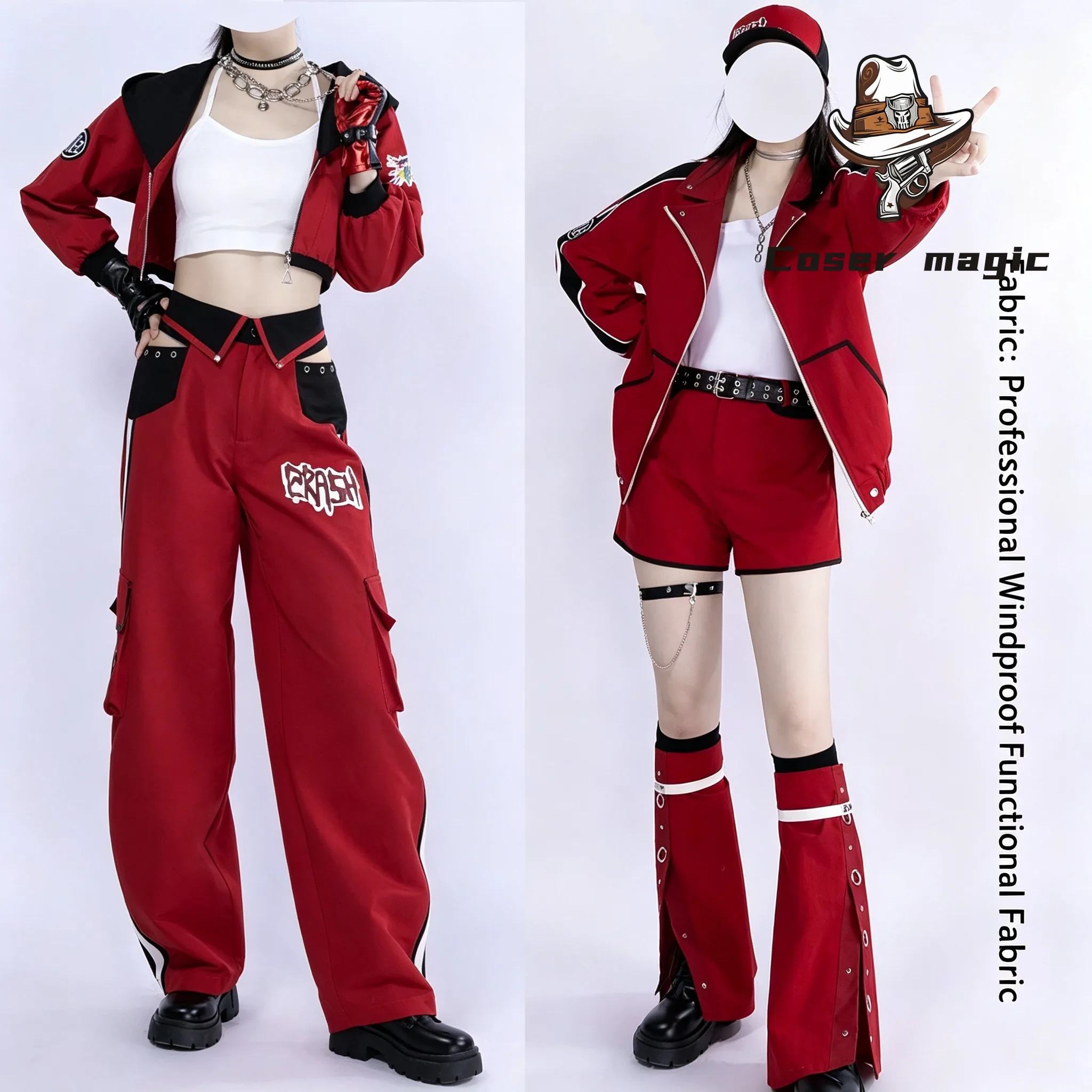 Azusawa Kohane Shiraishi An Co - Anime Cosplay Red recension och pris