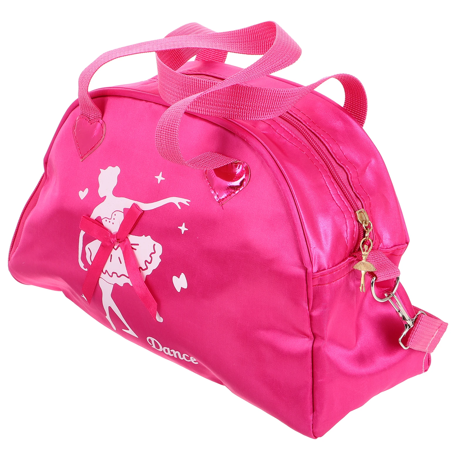 

Gymnastics Ballet Black Duffle Toddler Dance Girls Sports Bag Versatile Design Comfortable Carry Spacious Capacity