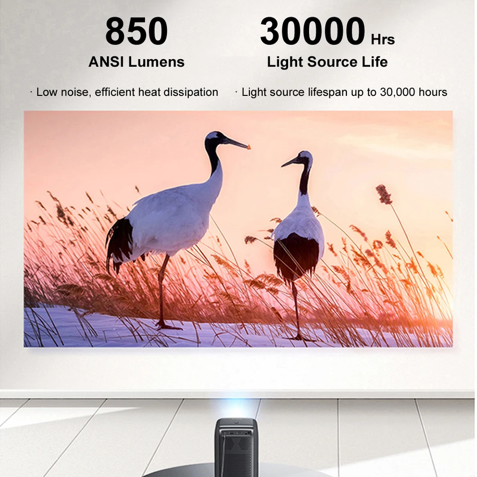 Lenovo T100 Intelligent Projector 850ANSI 1080P Native Image