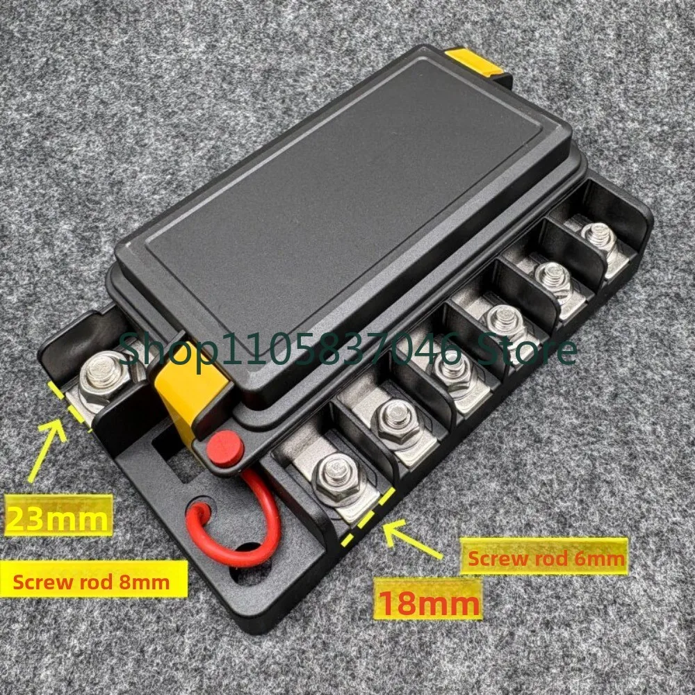 Off road vehicles and RVs are equipped with high-power multi-channel fuse boxes, car battery distribution boxes, and truck fuse